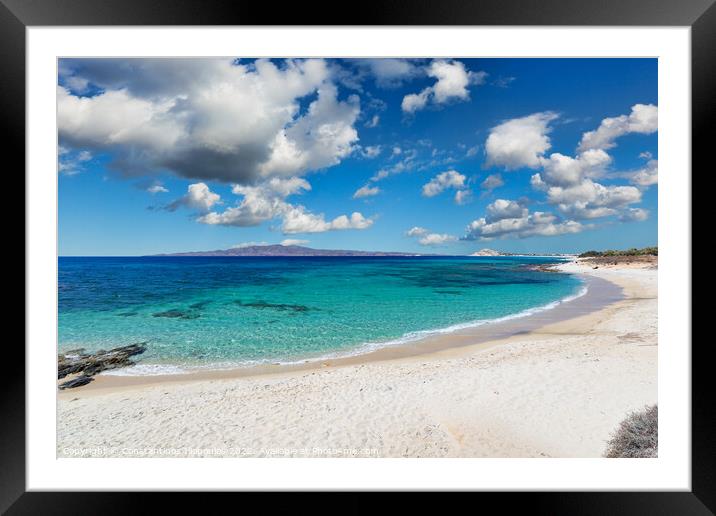 Outdoor oceanbeach Framed Mounted Print by Constantinos Iliopoulos