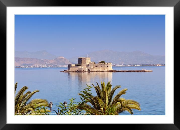 Nafplio, Greece Framed Mounted Print by Constantinos Iliopoulos
