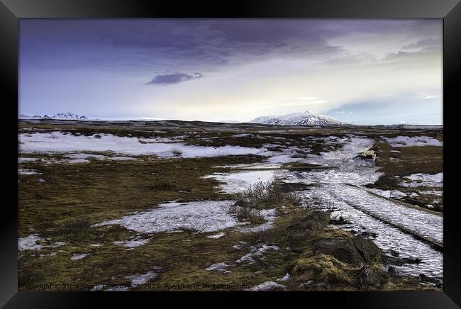 ICELANDIC WILDERNESS Framed Print by Tony Sharp LRPS CPAGB