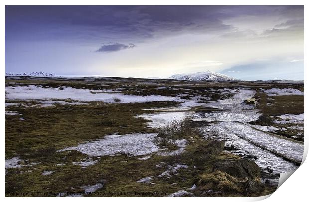 ICELANDIC WILDERNESS Print by Tony Sharp LRPS CPAGB