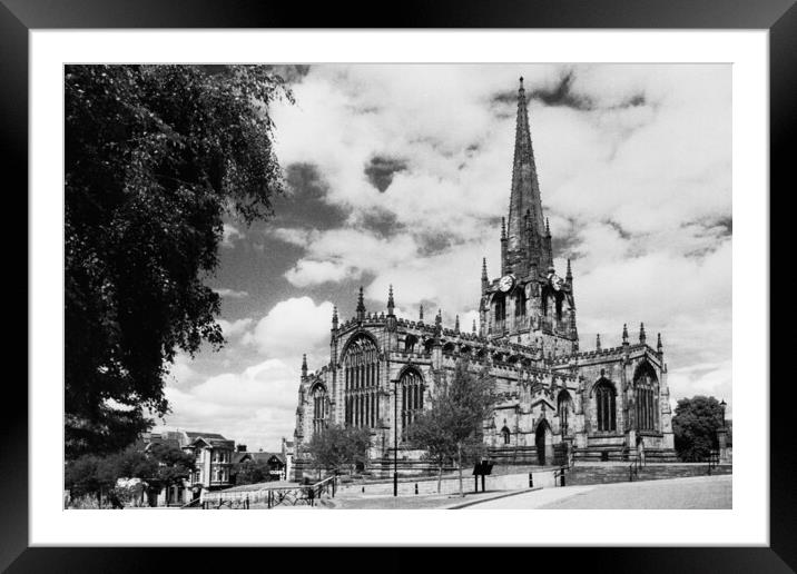 Rotherham Minster Framed Mounted Print by Chris Watson