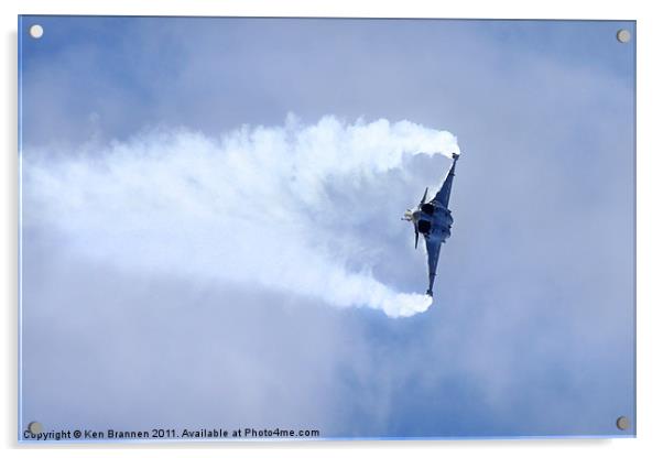 Dassault Rafale RIAT 2011 Acrylic by Oxon Images