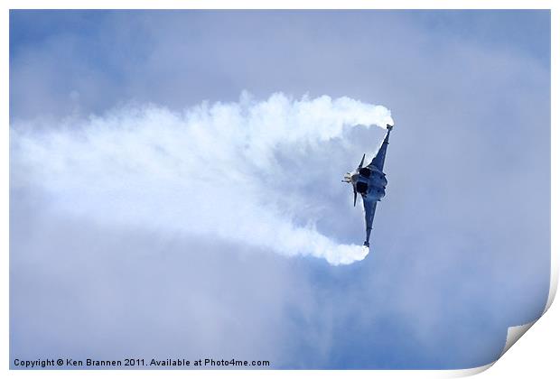 Dassault Rafale RIAT 2011 Print by Oxon Images
