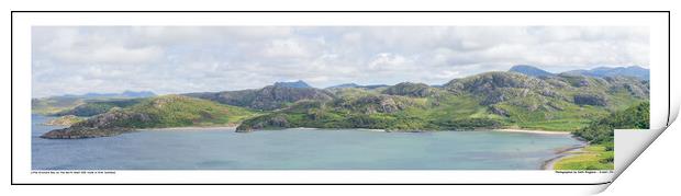Gruinard Bay in NW Scotland Landscape Print by Keith Ringland