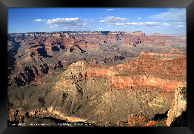 Grand Canyon Framed Print by Donna Kennedy