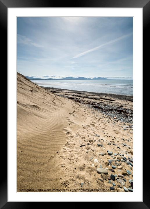 Newborough beach Framed Mounted Print by North Wales Photography