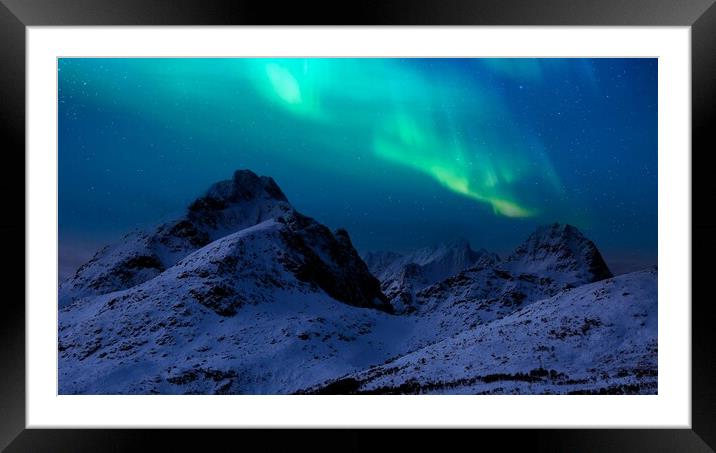 Outdoor mountain Framed Mounted Print by Ionut Cosmin
