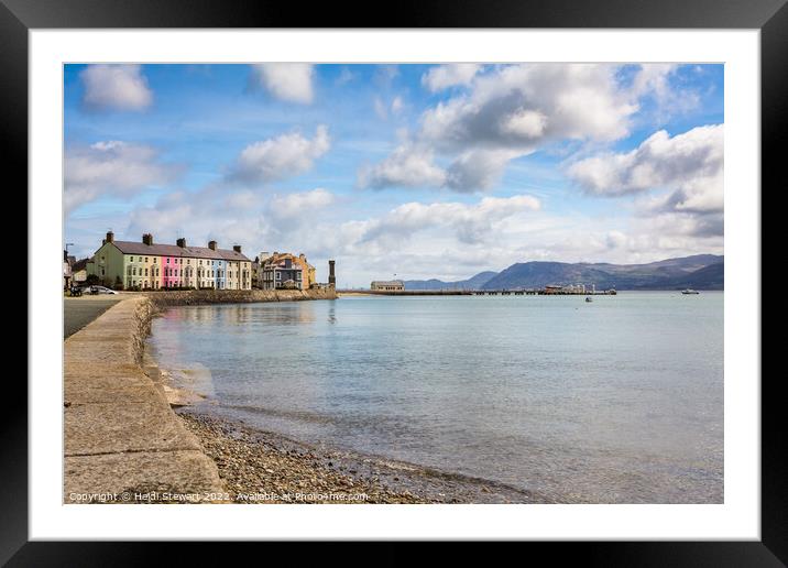 Beaumaris, Anglesey Framed Mounted Print by Heidi Stewart