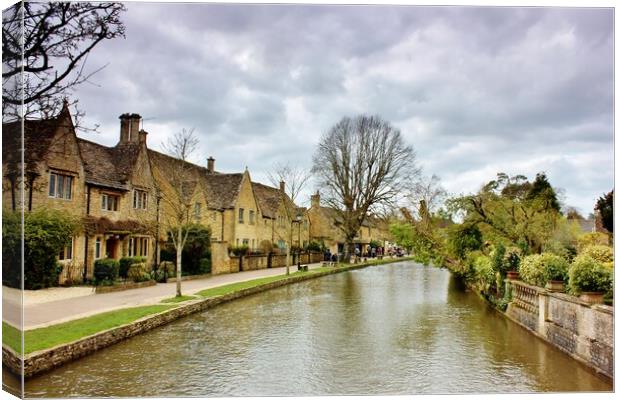 Bourton-on-the-Water Cotswolds Canvas Print by Susan Snow