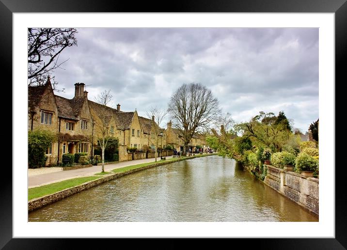 Bourton-on-the-Water Cotswolds Framed Mounted Print by Susan Snow