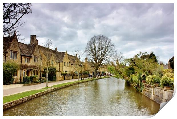 Bourton-on-the-Water Cotswolds Print by Susan Snow