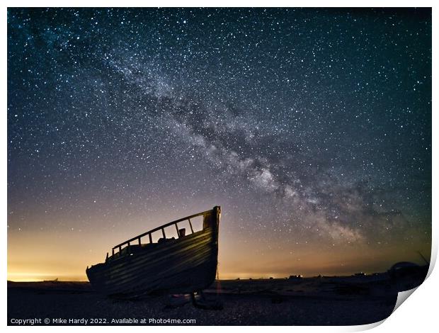 Sailing the Stars Print by Mike Hardy