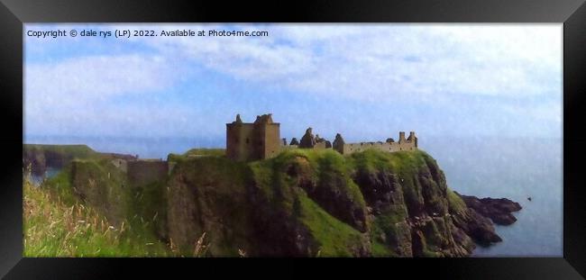 Majestic Dunnottar Castle Framed Print by dale rys (LP)
