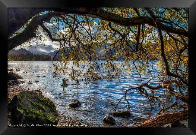 Derwentwater, Lake District, Cumbria, UK Framed Print by Shafiq Khan