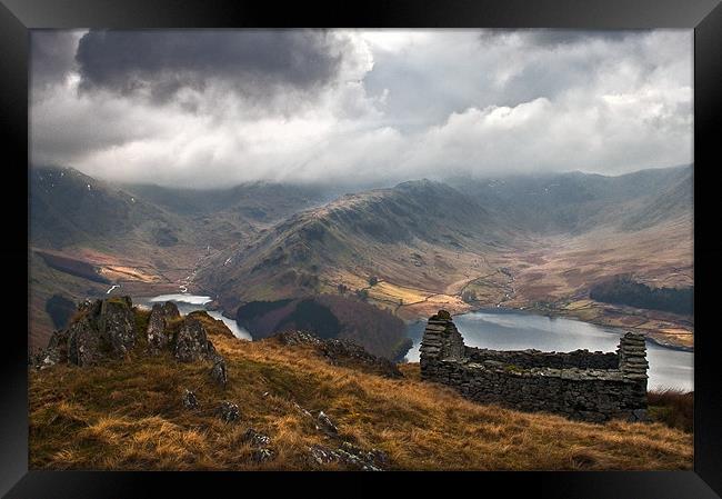 Haweswater Views Framed Print by Jason Connolly