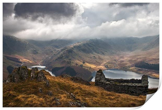 Haweswater Views Print by Jason Connolly