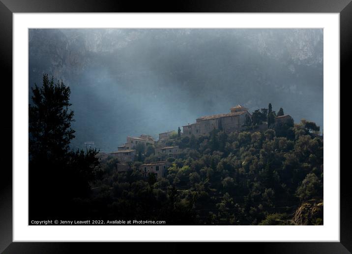 Deia - Mallorca Framed Mounted Print by Jenny Leavett
