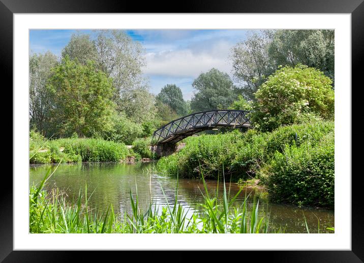 The Enchanting Mathematical Bridge Framed Mounted Print by Kevin Snelling