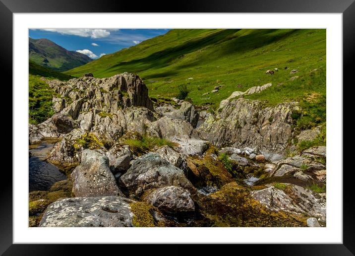lake District Framed Mounted Print by chris smith