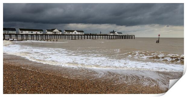 Southwold pier Print by chris smith