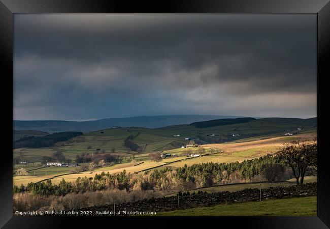 Close Encounters of the Ash Hill Kind Framed Print by Richard Laidler