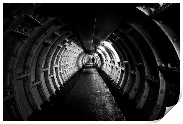 The Tunnel Print by Matthew Train