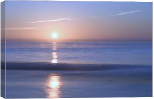 Serene Sunrise Canvas Print by paul cobb