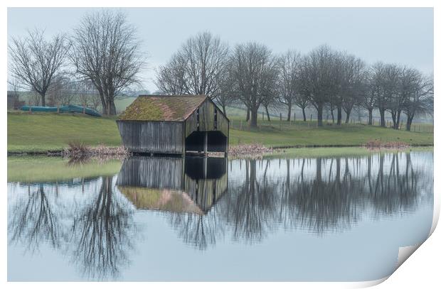 Refection's  Print by christian maltby