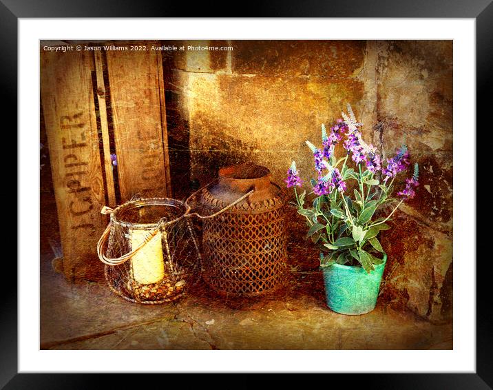 Rustic Framed Mounted Print by Jason Williams