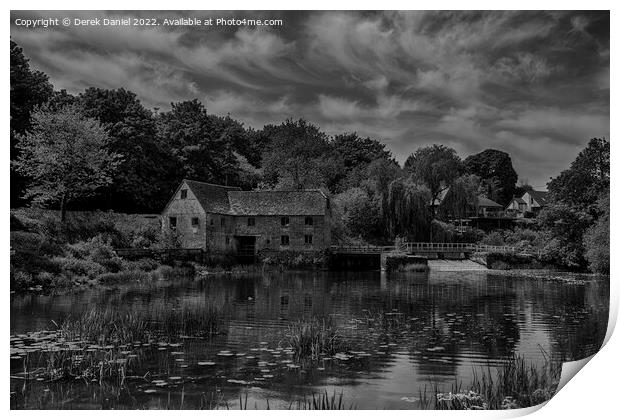 Timeless Flour Mill Charm Print by Derek Daniel