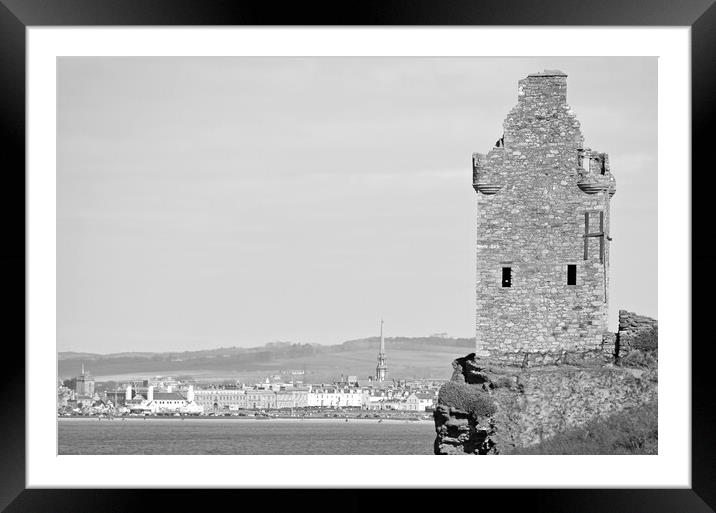Greenan Castle, Ayr Scotland Framed Mounted Print by Allan Durward Photography