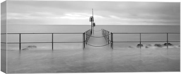 High tide at West Kirby Canvas Print by Ann Goodall