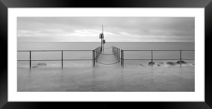 High tide at West Kirby Framed Mounted Print by Ann Goodall