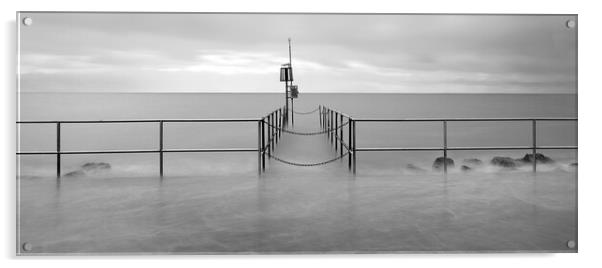 High tide at West Kirby Acrylic by Ann Goodall