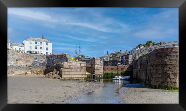 The Historic and Vibrant Charlestown Harbour Framed Print by Kevin Snelling