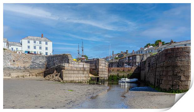 The Historic and Vibrant Charlestown Harbour Print by Kevin Snelling