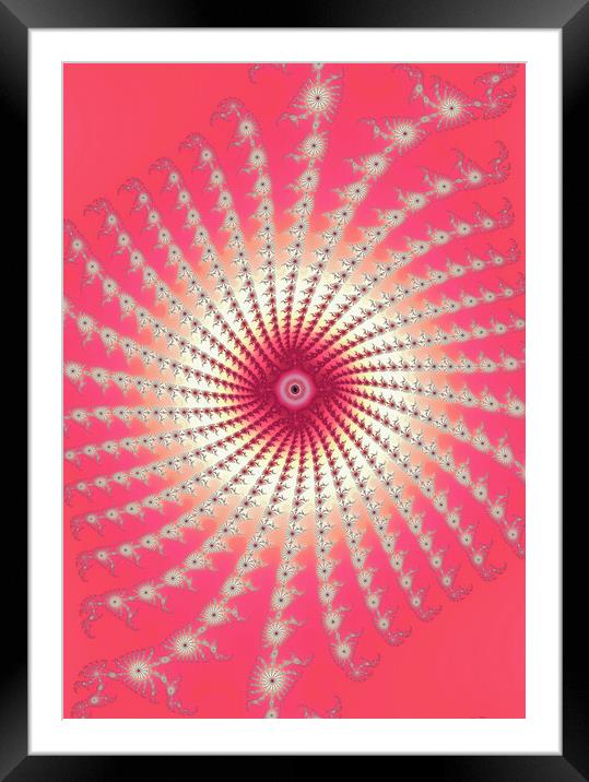 Psychedelic Sun - 2 Framed Mounted Print by Vickie Fiveash