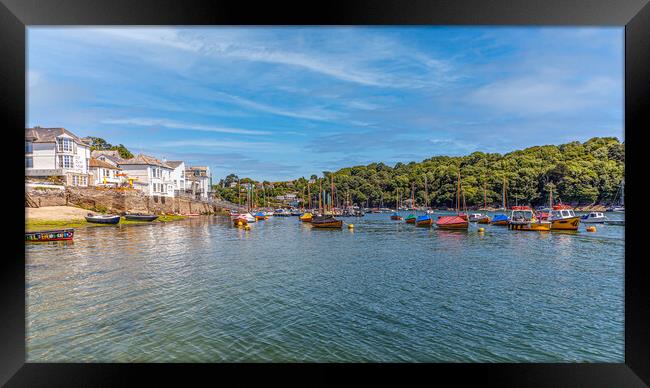 Majestic Fowey Harbour Framed Print by Kevin Snelling