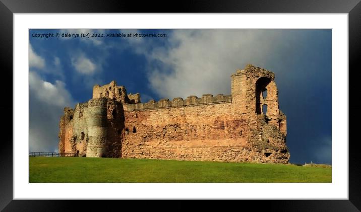 tantallon castle Framed Mounted Print by dale rys (LP)