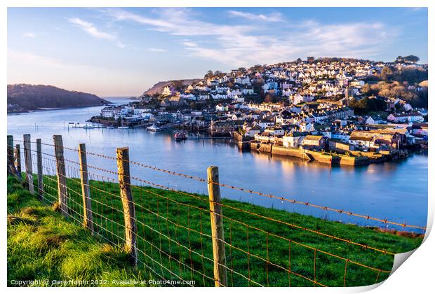 Sunrise over Salcombe Print by Gary Holpin