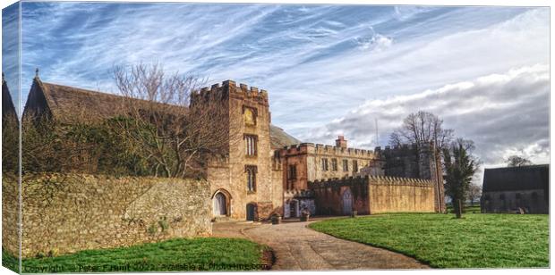 Torre Abbey Torquay Canvas Print by Peter F Hunt