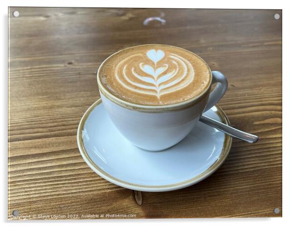 Perfect coffee Acrylic by Steve Loyden