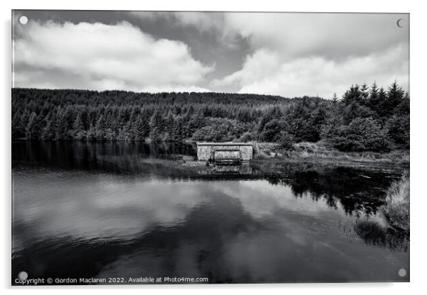 Cantref Reservoir, Brecon Beacons, Wales Acrylic by Gordon Maclaren