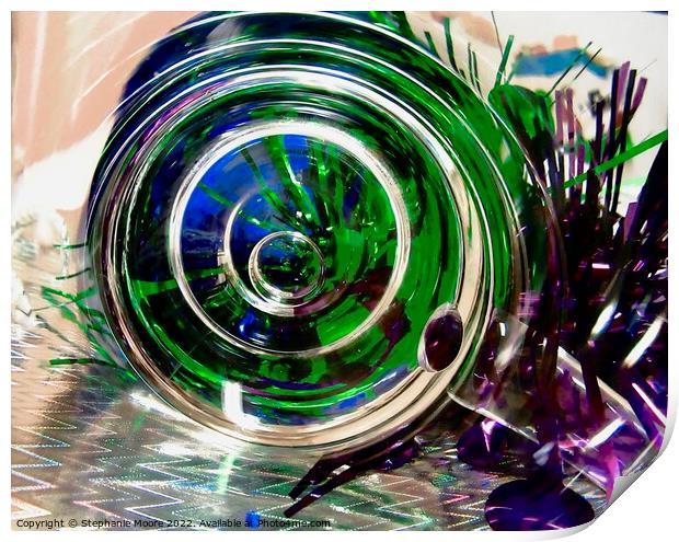 Abstract 66 Print by Stephanie Moore