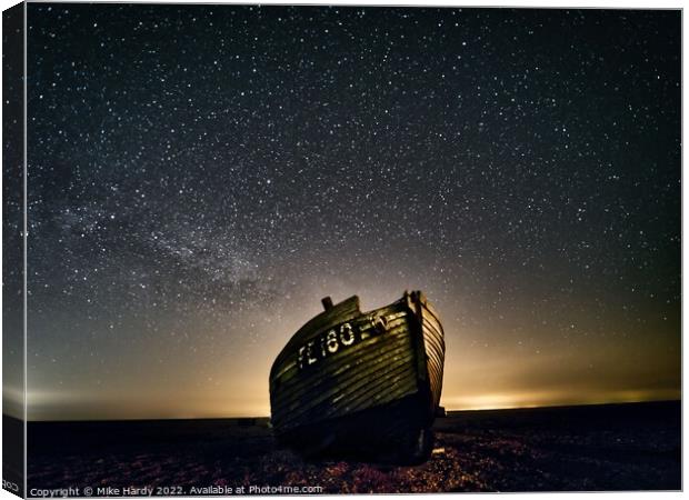 FE 180 awaiting the dawn Canvas Print by Mike Hardy