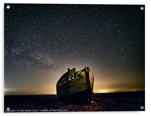 FE 180 awaiting the dawn Acrylic by Mike Hardy