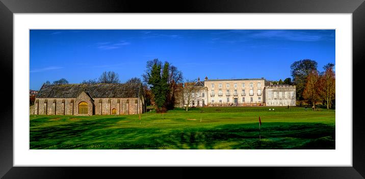 Torre Abbey And Spanish Barn Torquay Framed Mounted Print by Peter F Hunt