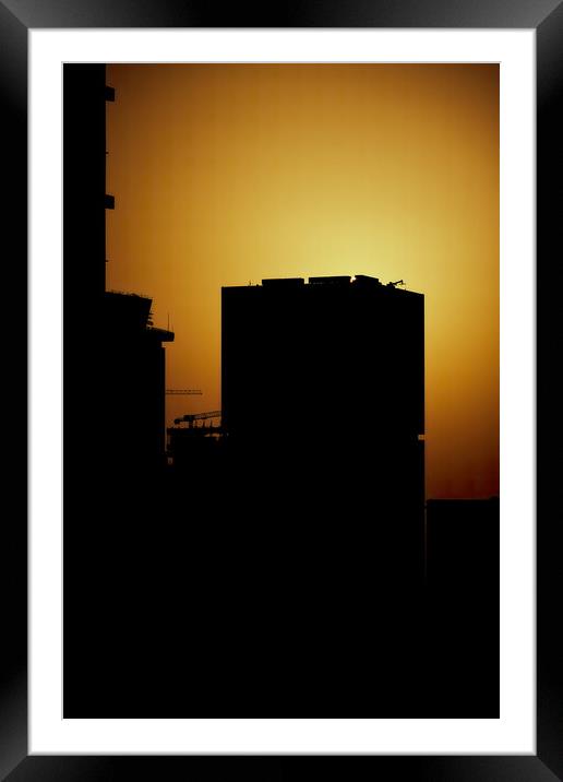 The towers Framed Mounted Print by Dimitrios Paterakis