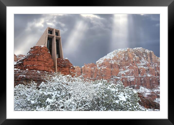 Glorious Chapel of the Holy Cross Framed Mounted Print by Donna Kennedy