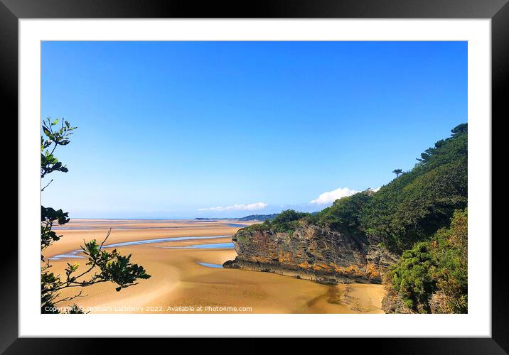 Tremadoc Bay, Portmeirion Framed Mounted Print by Graham Lathbury